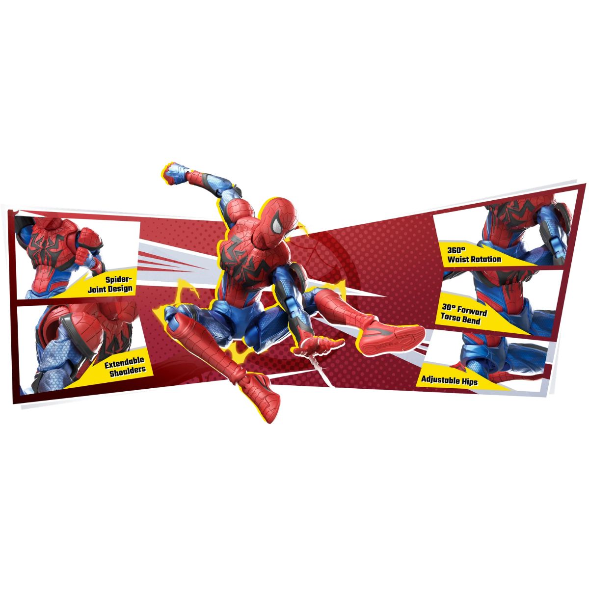 Đồ Chơi Mô Hình Marvel Champion Class Siêu Anh Hùng Spiderman BLOKEES 81118