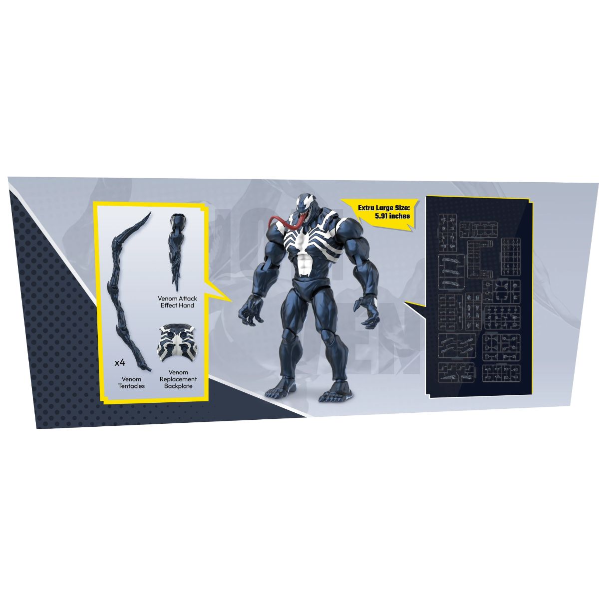 Đồ Chơi Mô Hình Marvel Champion Class Siêu Anh Hùng Venom BLOKEES 81119