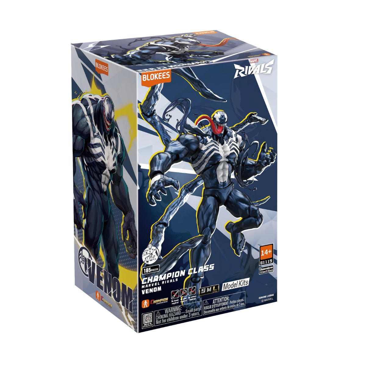 Đồ Chơi Mô Hình Marvel Champion Class Siêu Anh Hùng Venom BLOKEES 81119