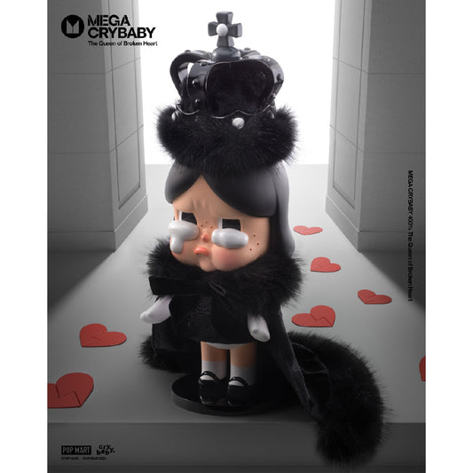 Mega Crybaby 400% The Queen Of Broken Heart - Mô hình Figure cao cấp - POP MART