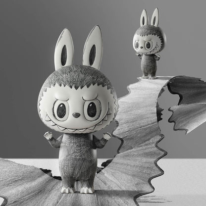 Mega Labubu Model 400% Sketch - Mô hình Art Toy cao cấp - POP MART