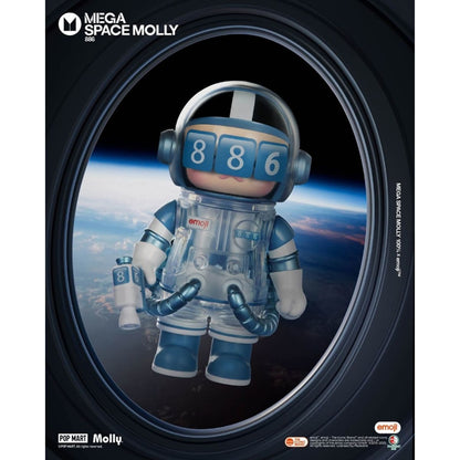 Mega Space Molly 100% X Emoji Model Series - Mô hình Blind Box - POP MART