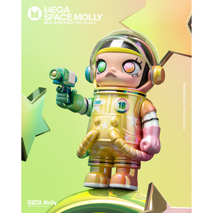 MEGA SPACE MOLLY 100% Series 3 Model - Mô hình Blind Box Art Toy - Pop Mart