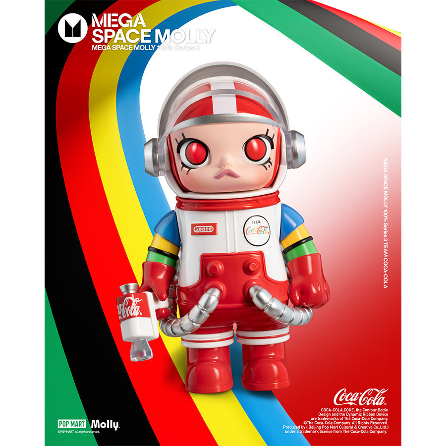 MEGA SPACE MOLLY 100% Series 3 Model - Mô hình Blind Box Art Toy - Pop Mart