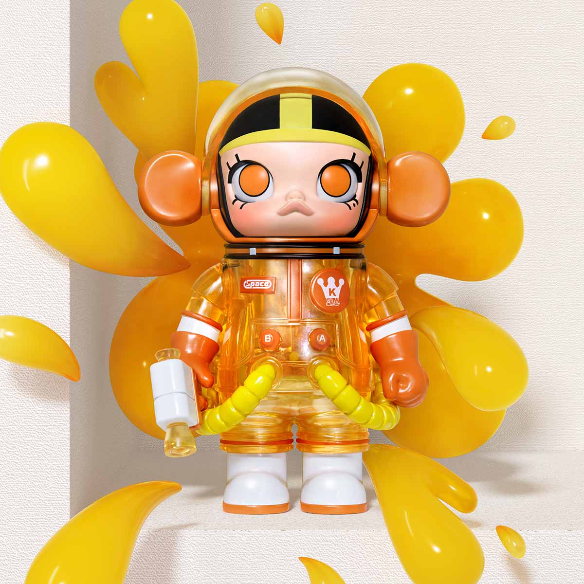 MEGA SPACE MOLLY 100% Series 4 - Mô hình Blind Box Art Toy - POP MART