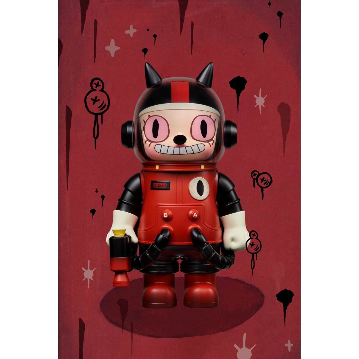 MEGA SPACE MOLLY 400% Gary Baseman Model - Mô hình Art Toy cao cấp - POP MART