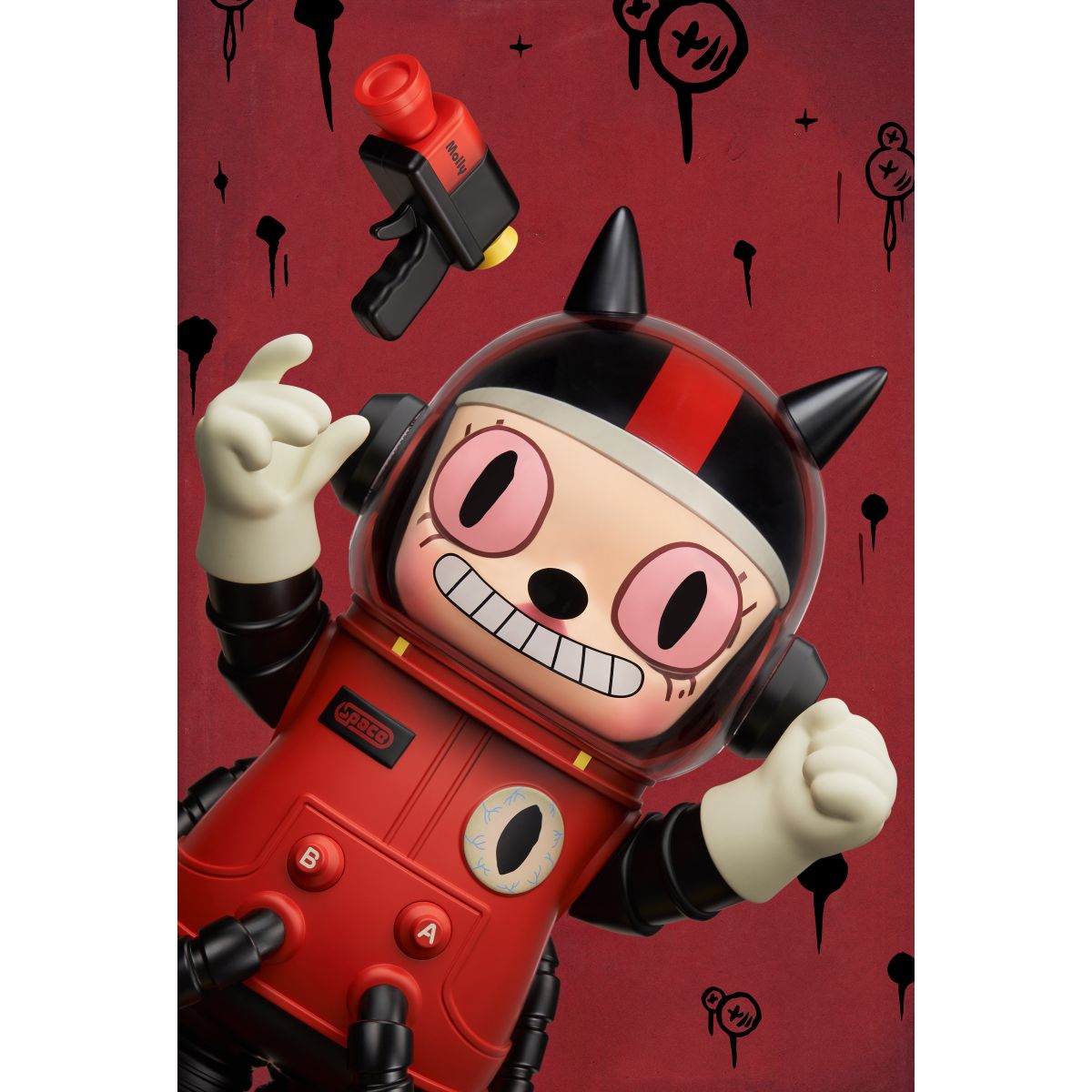 MEGA SPACE MOLLY 400% Gary Baseman Model - Mô hình Art Toy cao cấp - POP MART