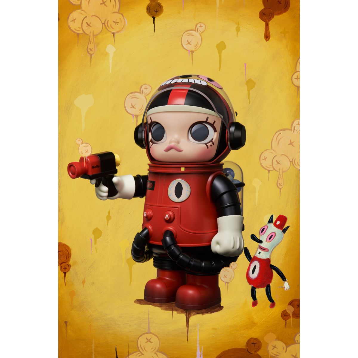 MEGA SPACE MOLLY 400% Gary Baseman Model - Mô hình Art Toy cao cấp - POP MART