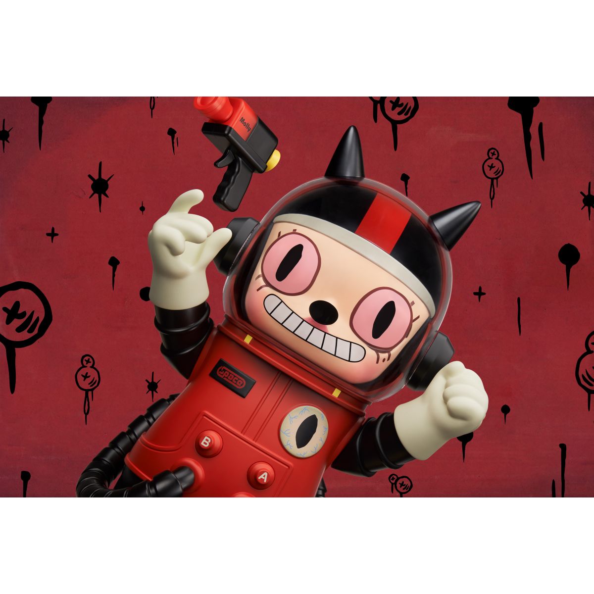 MEGA SPACE MOLLY 400% Gary Baseman Model - Mô hình Art Toy cao cấp - POP MART