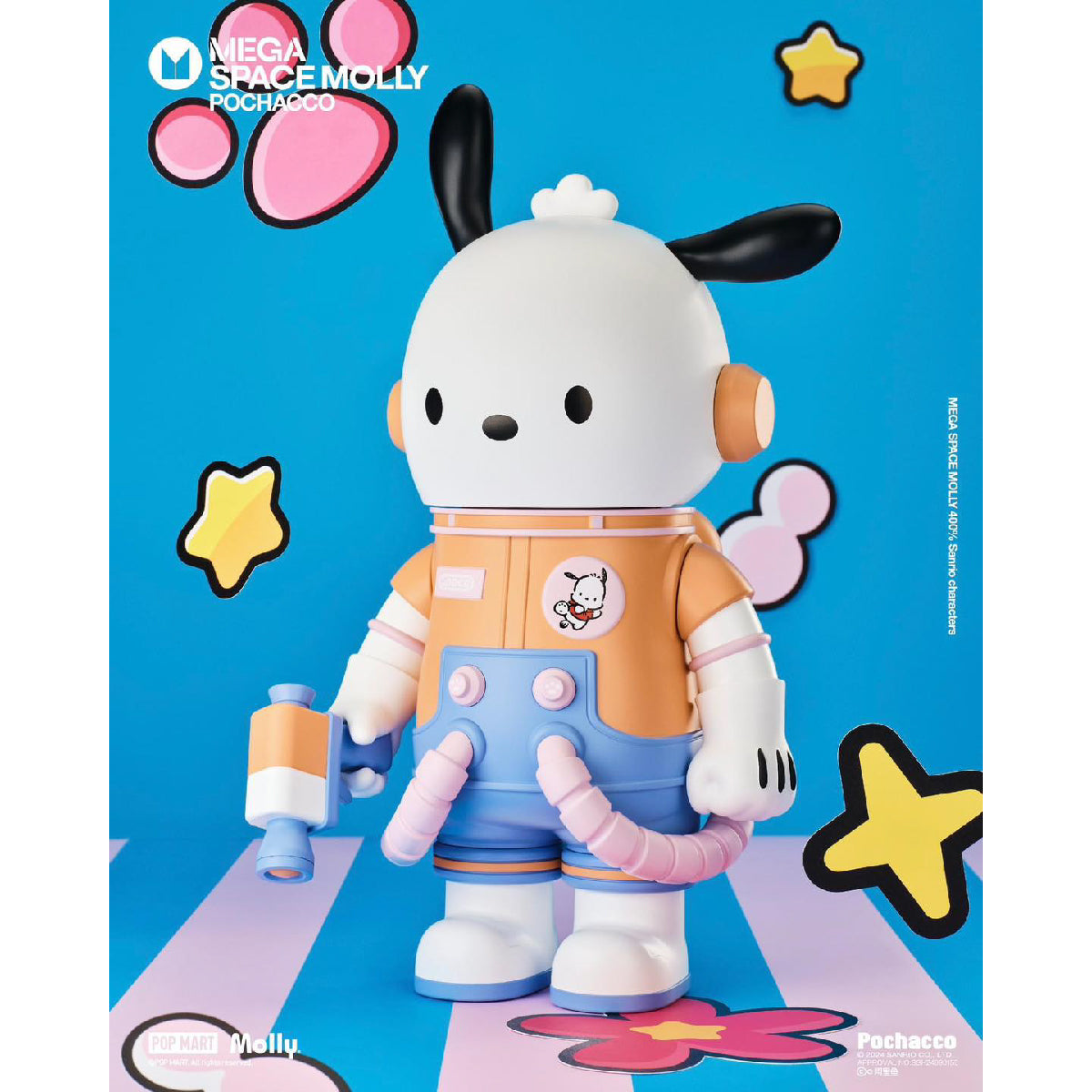 Mega Space Molly 400% Sanrio Characters Series Figure - Mô hình Art Toy cao cấp - POP MART