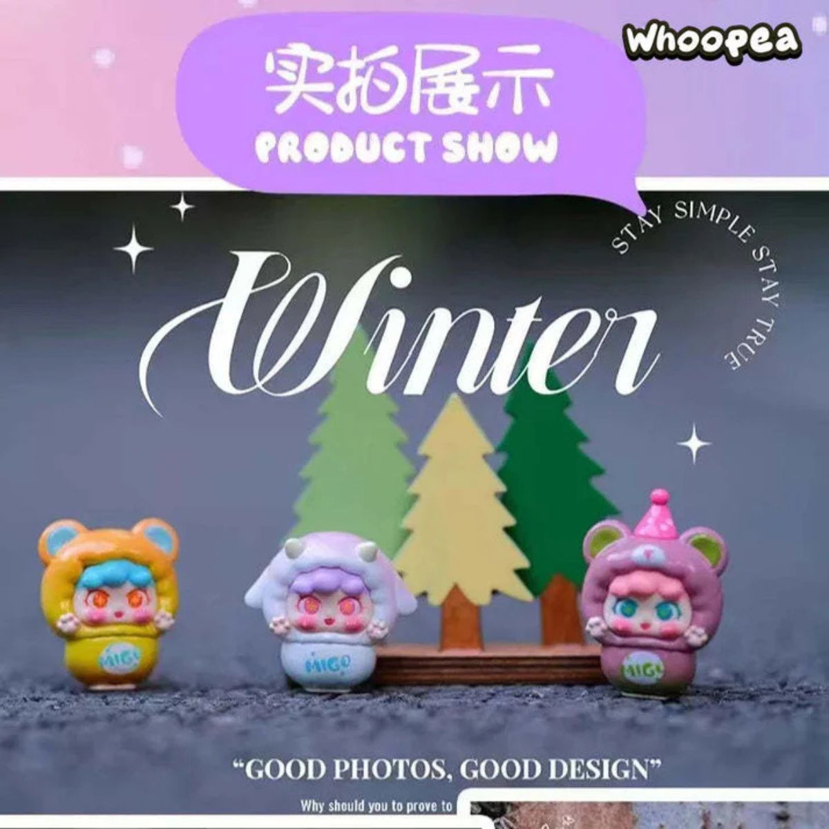 Migo Mischevous Little Cute Figure - Mô hình Blind Box - OTHER ART TOYS