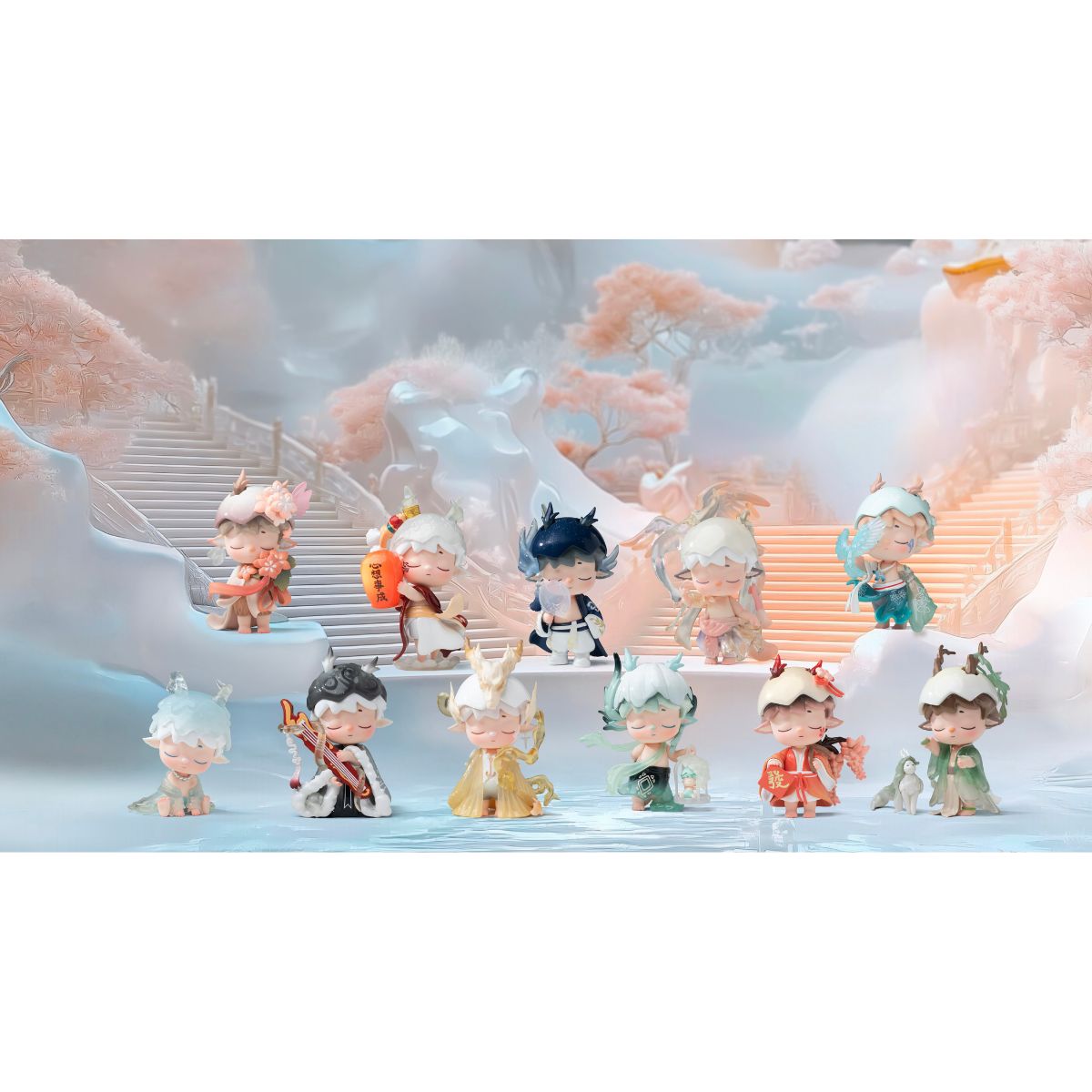 MiMi Neo-Chinese Style Model Records Of Splendor - Mô hình Blind Box - HEYONE