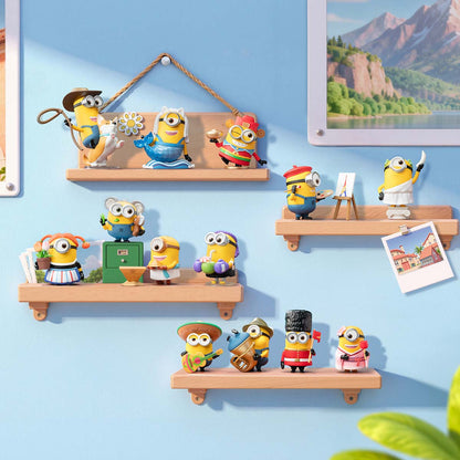 Đồ Chơi Mô Hình Minions Bello World Series Figures POP MART 6941313055537