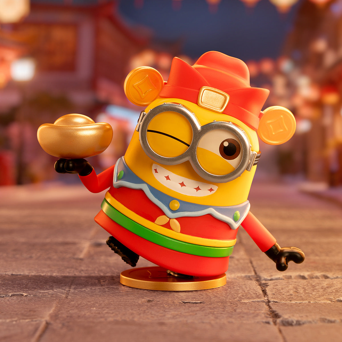 Đồ Chơi Mô Hình Minions Bello World Series Figures POP MART 6941313055537