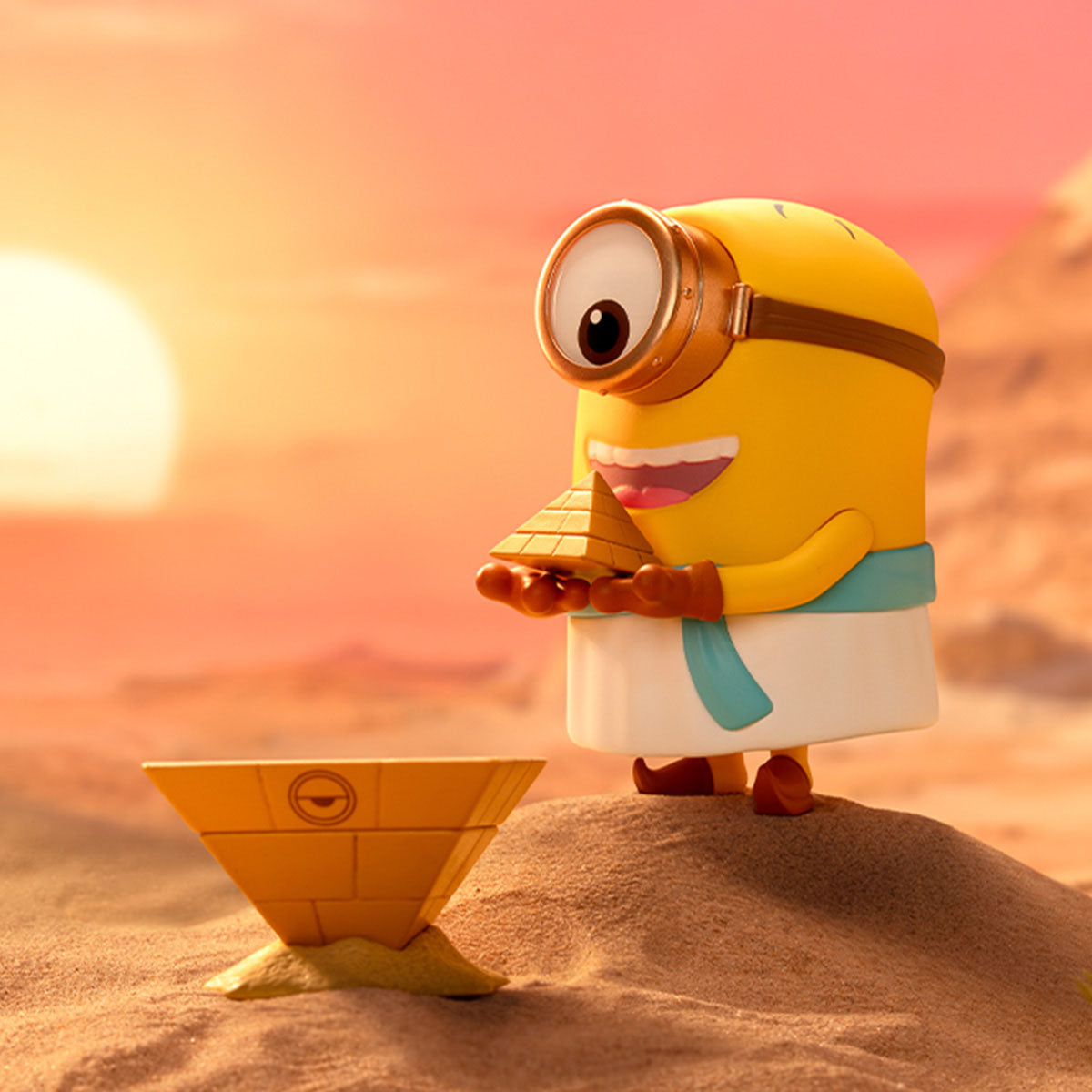 Đồ Chơi Mô Hình Minions Bello World Series Figures POP MART 6941313055537