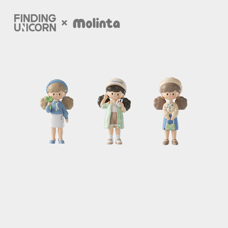 Molinta City Wandering Series - Mô hình Blind Box Art Toy - Finding Unicorn