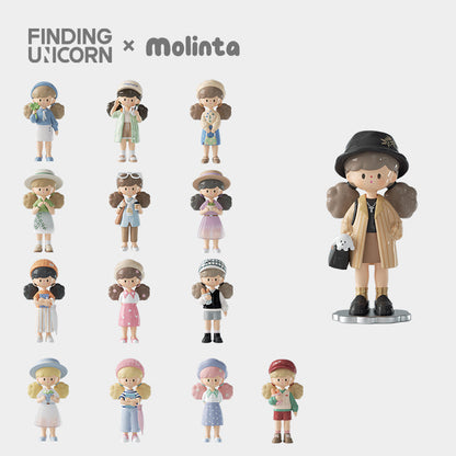 Molinta City Wandering Series - Mô hình Blind Box Art Toy - Finding Unicorn