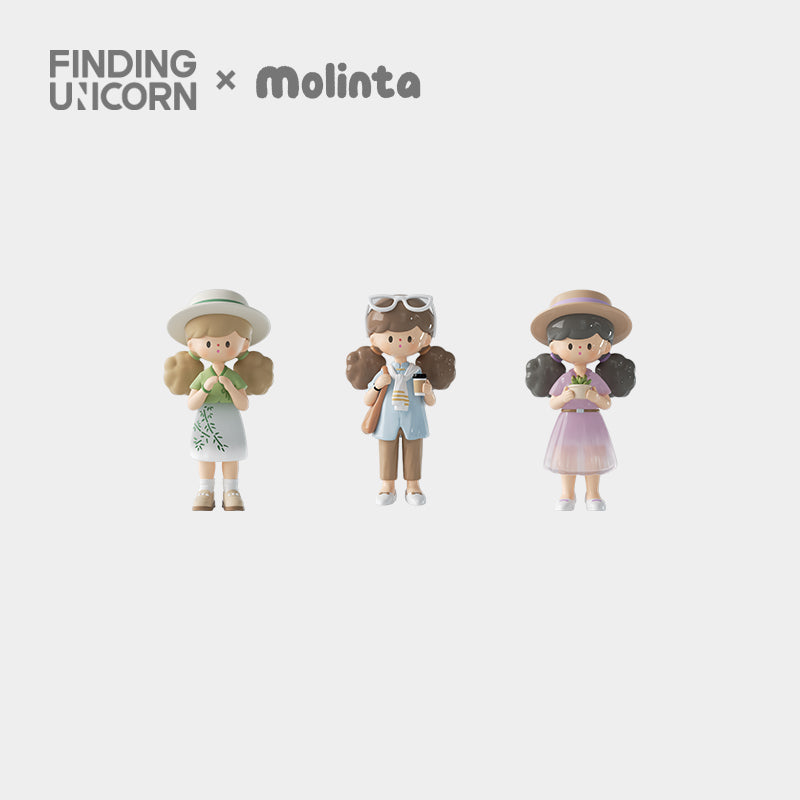 Molinta City Wandering Series - Mô hình Blind Box Art Toy - Finding Unicorn