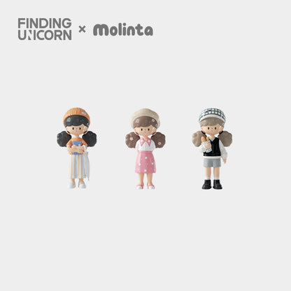 Molinta City Wandering Series - Mô hình Blind Box Art Toy - Finding Unicorn