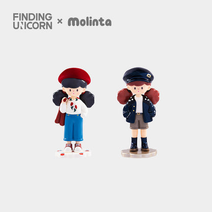 Molinta Retro Girls Series - Mô hình Blind Box Art Toy - FINDING UNICORN