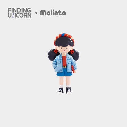 Molinta Retro Girls Series - Mô hình Blind Box Art Toy - FINDING UNICORN