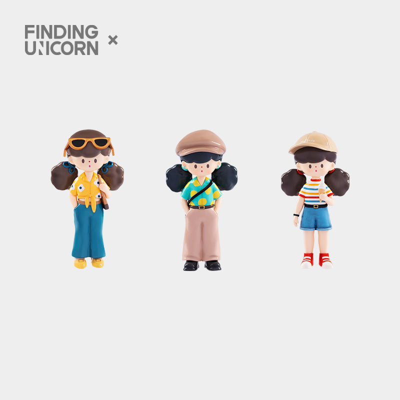 Molinta Retro Girls Series - Mô hình Blind Box Art Toy - FINDING UNICORN