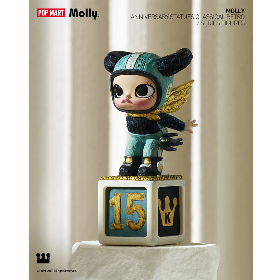 POP MART MOLLY Anniversary Statues Classical Retro 2 - Mô hình Blind Box - POP MART