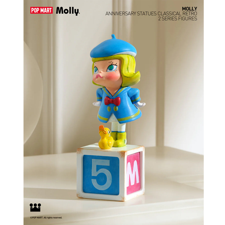 POP MART MOLLY Anniversary Statues Classical Retro 2 - Mô hình Blind Box - POP MART