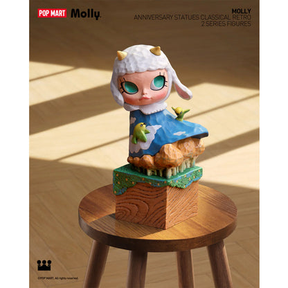 POP MART MOLLY Anniversary Statues Classical Retro 2 - Mô hình Blind Box - POP MART