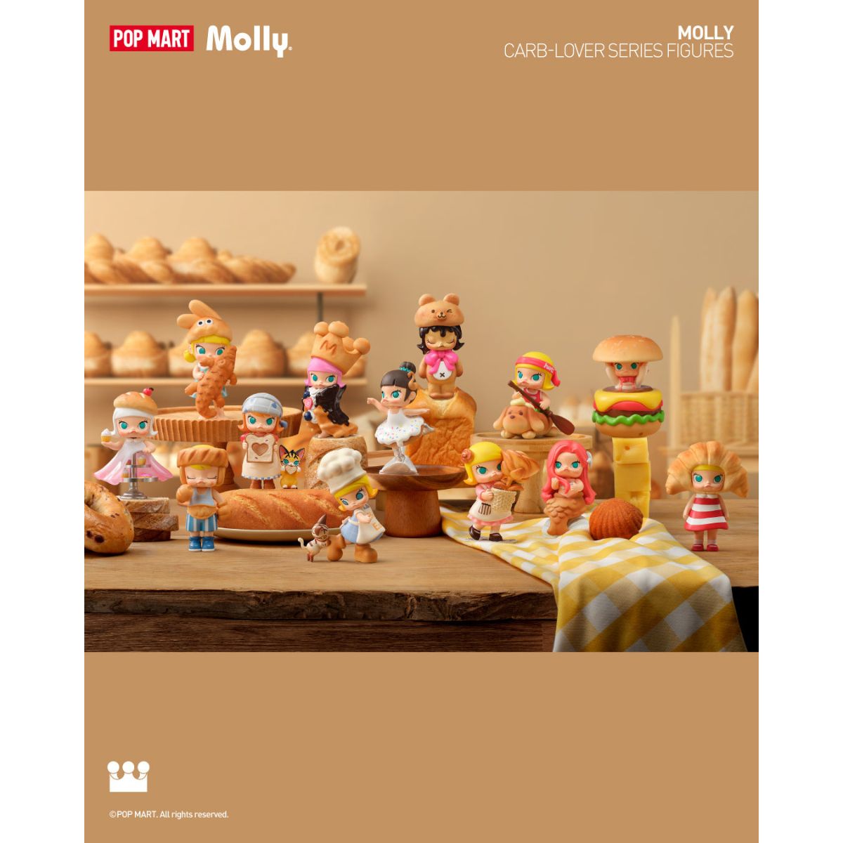 Molly Carb-Lover Series Figures - Mô Hình Blind Box - POP MART