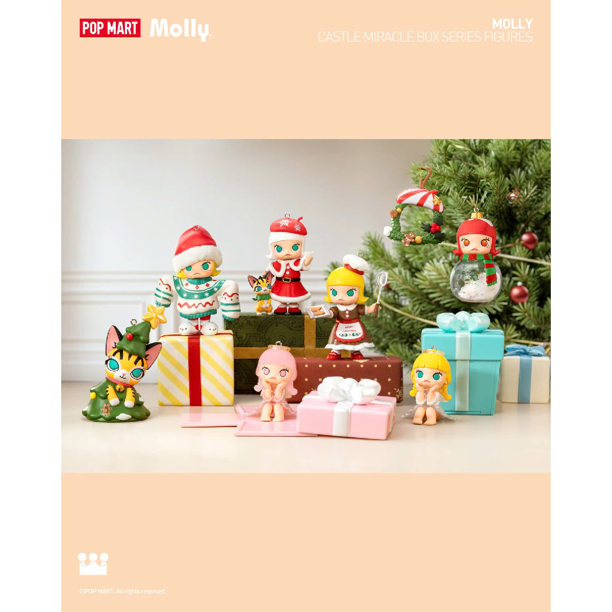 Molly Castle Miracle Box Series Figures - Mô hình Blind Box - POP MART