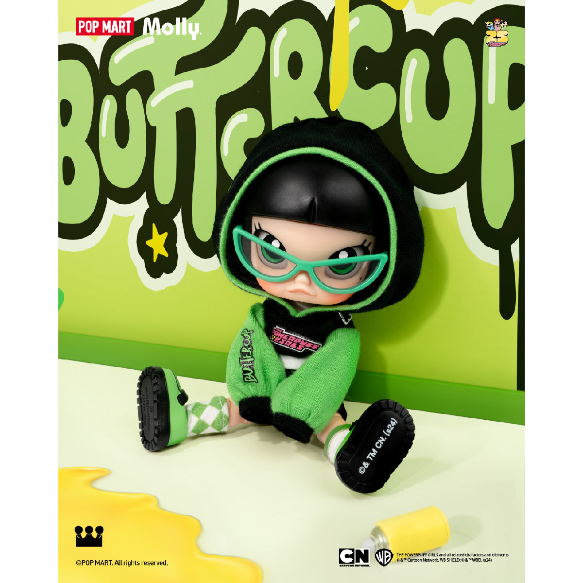 Molly × The Powerpuff Girls Series Action Figure - Mô hình Art Toy - POP MART