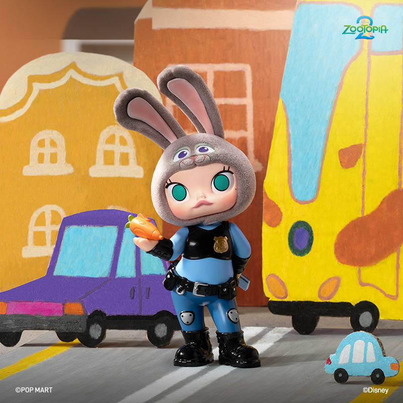 MOLLY × Zootopia Co-branded Series Figures - Mô hình Blind Box Art Toy - POP MART