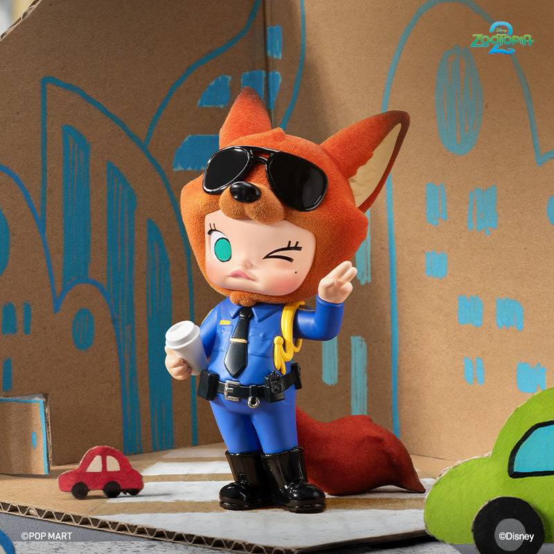 MOLLY × Zootopia Co-branded Series Figures - Mô hình Blind Box Art Toy - POP MART