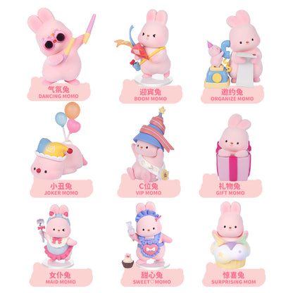 Momo Bunny Anniversary Series - Mô hình Art Toy Blind Box - FUNISM MX2050