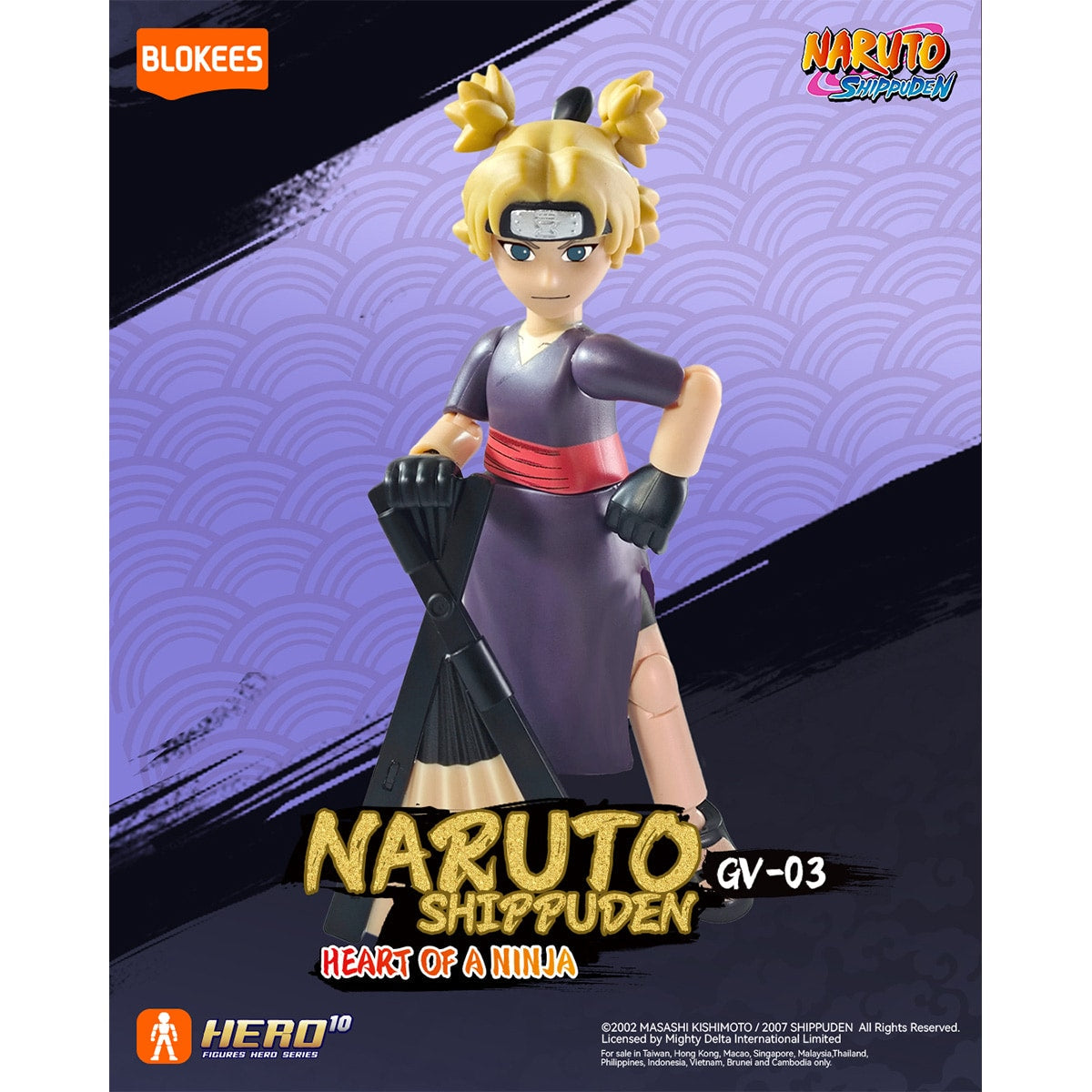 Đồ Chơi Mô Hình Naruto Bộ Sưu Tập Ngẫu Nhiên GV03 - Heart Of A Ninja BLOKEES 71064