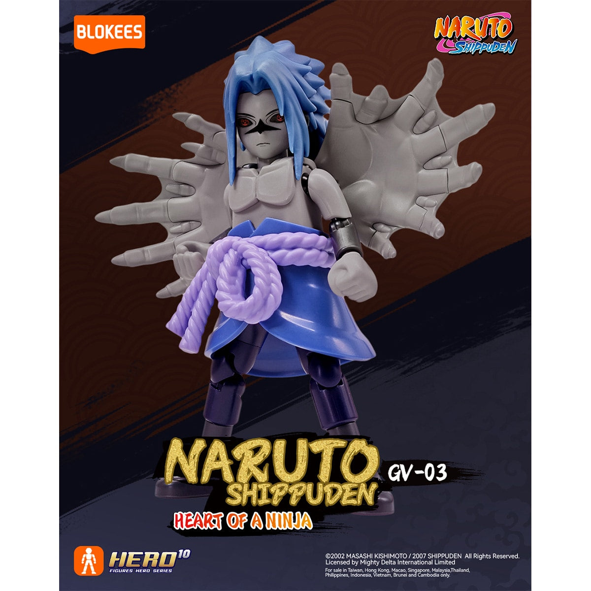 Đồ Chơi Mô Hình Naruto Bộ Sưu Tập Ngẫu Nhiên GV03 - Heart Of A Ninja BLOKEES 71064