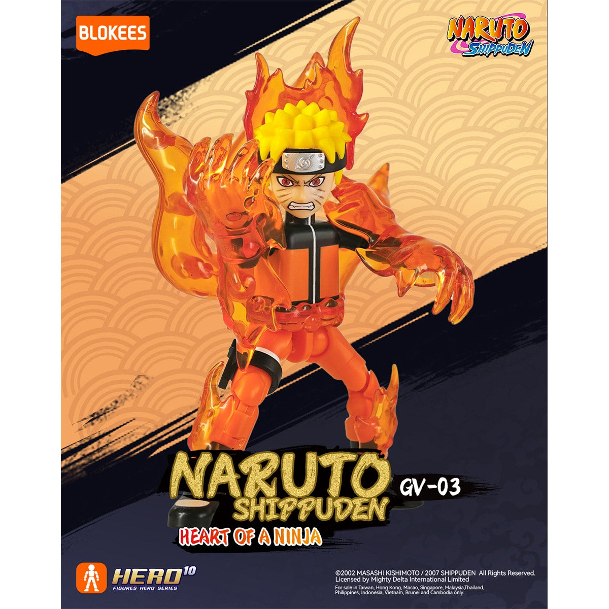 Đồ Chơi Mô Hình Naruto Bộ Sưu Tập Ngẫu Nhiên GV03 - Heart Of A Ninja BLOKEES 71064