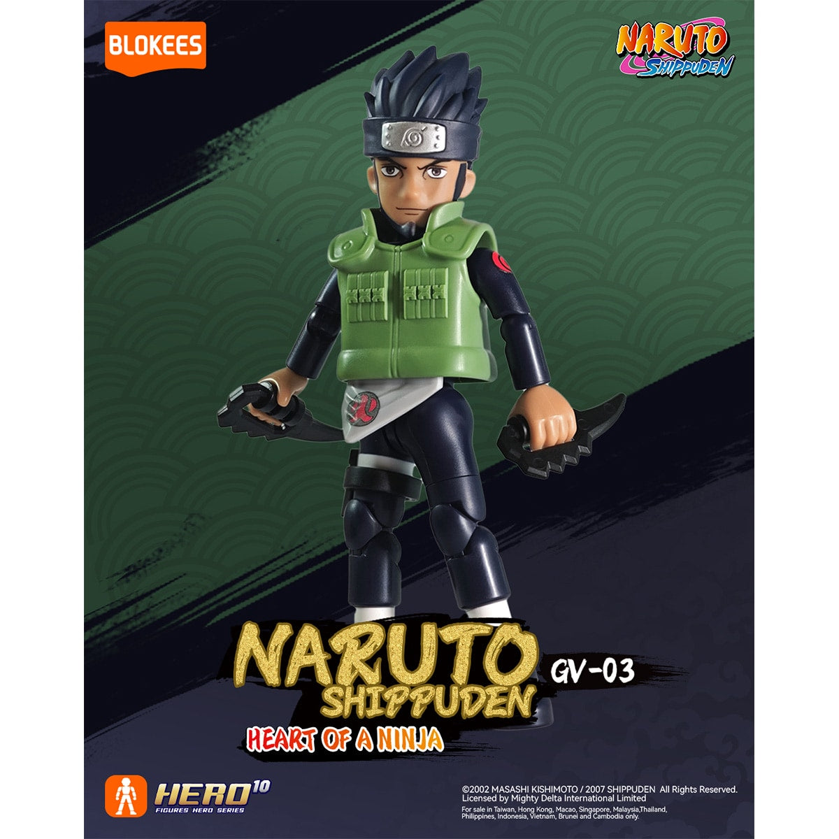 Đồ Chơi Mô Hình Naruto Bộ Sưu Tập Ngẫu Nhiên GV03 - Heart Of A Ninja BLOKEES 71064