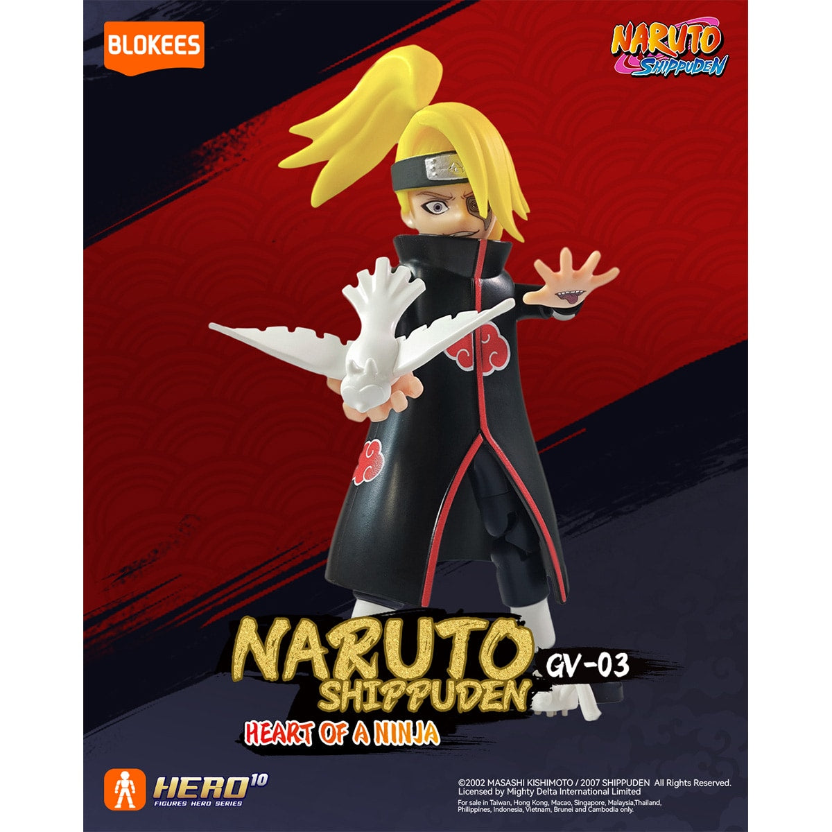 Đồ Chơi Mô Hình Naruto Bộ Sưu Tập Ngẫu Nhiên GV03 - Heart Of A Ninja BLOKEES 71064