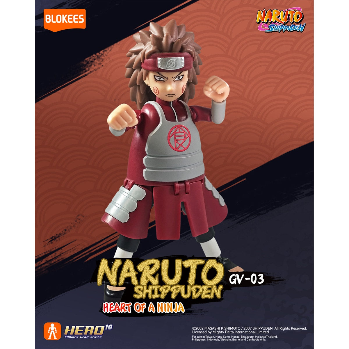 Đồ Chơi Mô Hình Naruto Bộ Sưu Tập Ngẫu Nhiên GV03 - Heart Of A Ninja BLOKEES 71064