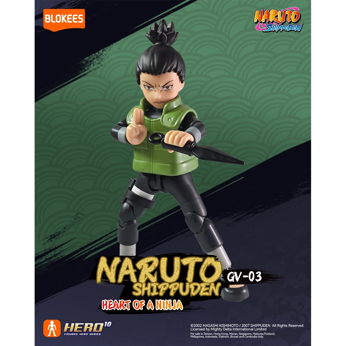 Đồ Chơi Mô Hình Naruto Bộ Sưu Tập Ngẫu Nhiên GV03 - Heart Of A Ninja BLOKEES 71064