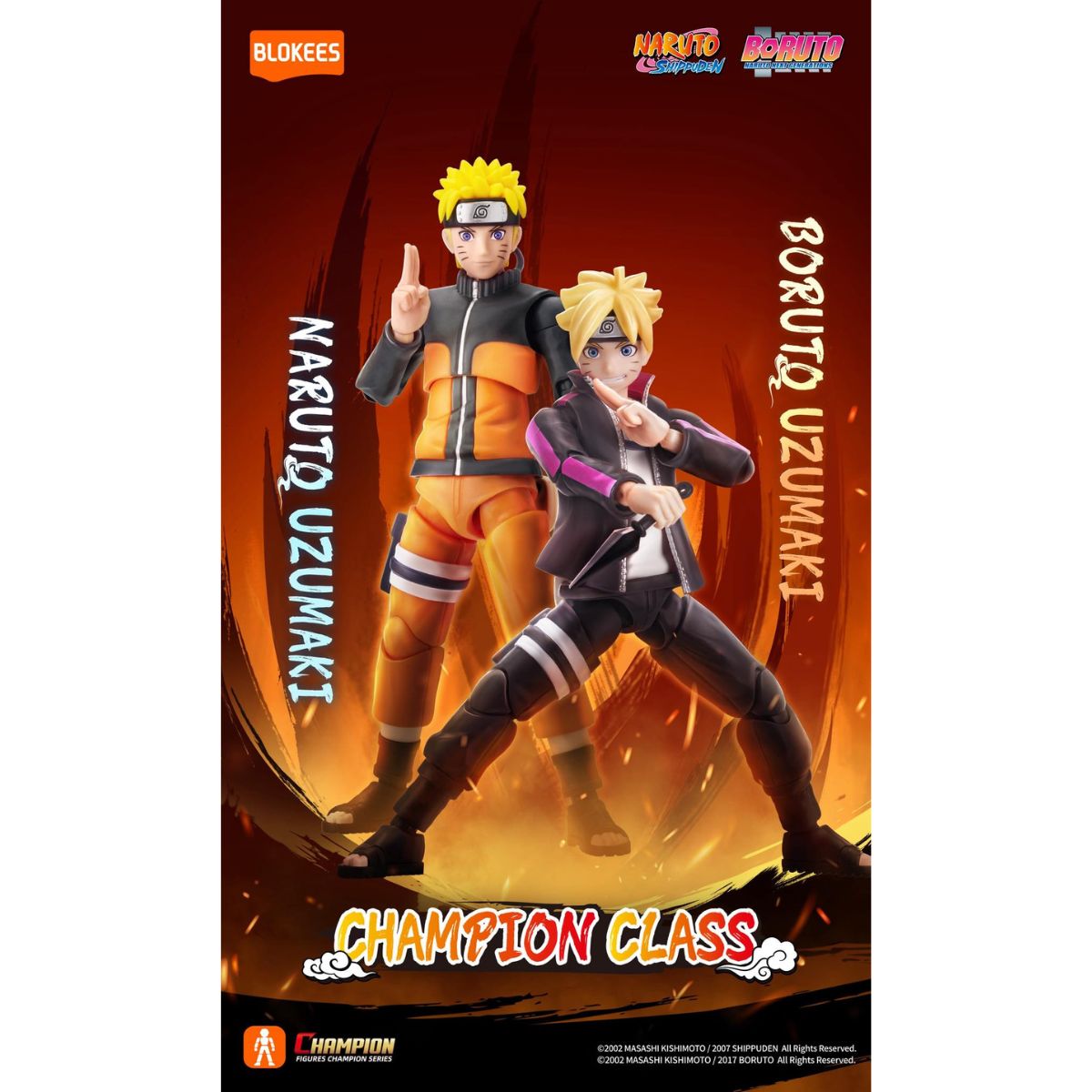 Đồ Chơi Mô Hình Naruto Champion Class Nhân Vật Boruto Uzumaki BLOKEES 75601
