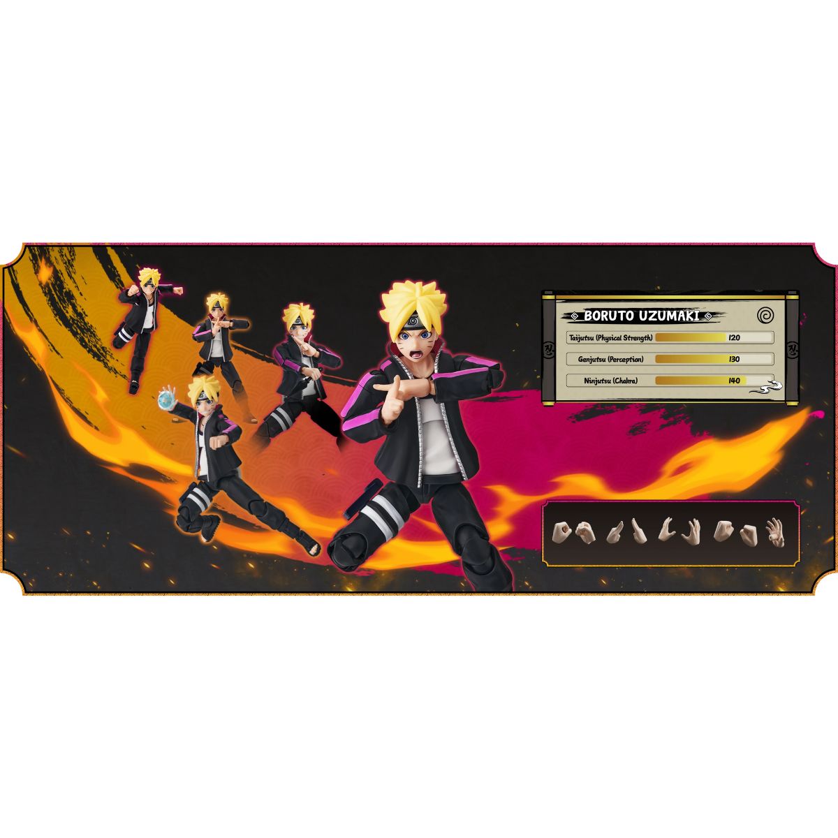 Đồ Chơi Mô Hình Naruto Champion Class Nhân Vật Boruto Uzumaki BLOKEES 75601