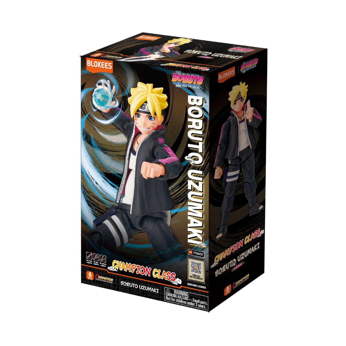 Đồ Chơi Mô Hình Naruto Champion Class Nhân Vật Boruto Uzumaki BLOKEES 75601