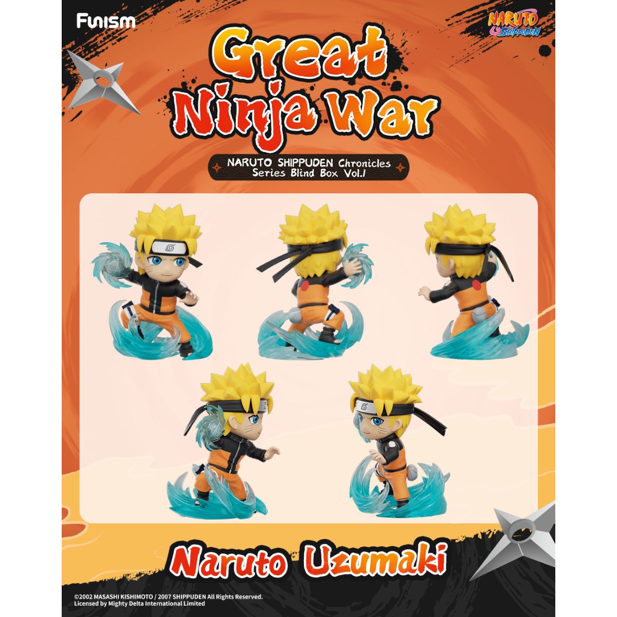 Đồ Chơi Mô Hình Naruto Shippuden Chronicles Great Ninja War Vol.1 FUNISM MX2133