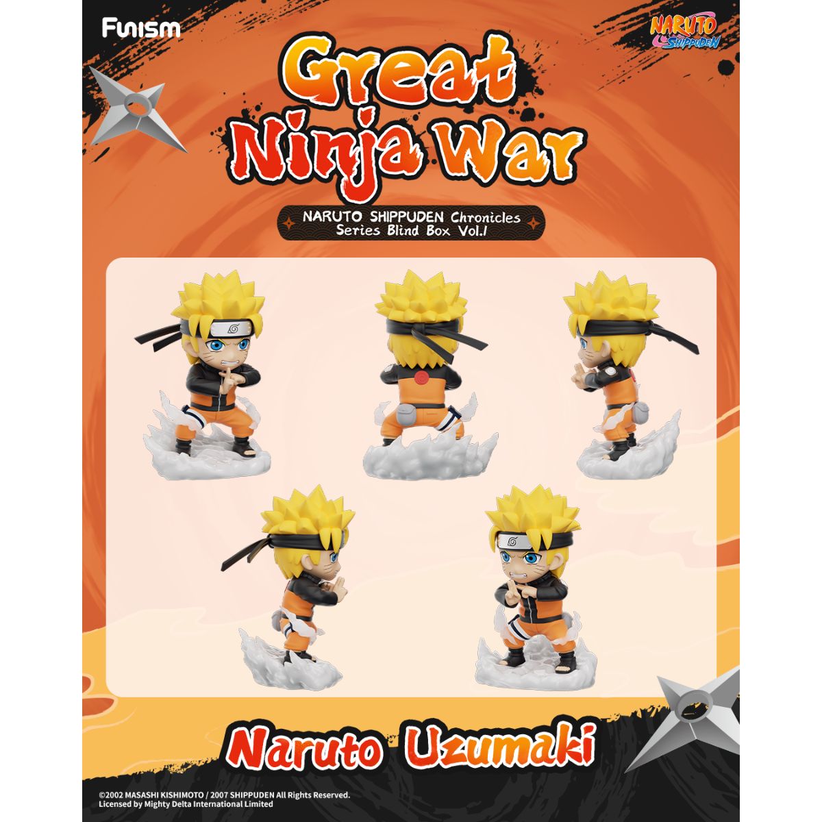 Đồ Chơi Mô Hình Naruto Shippuden Chronicles Great Ninja War Vol.1 FUNISM MX2133