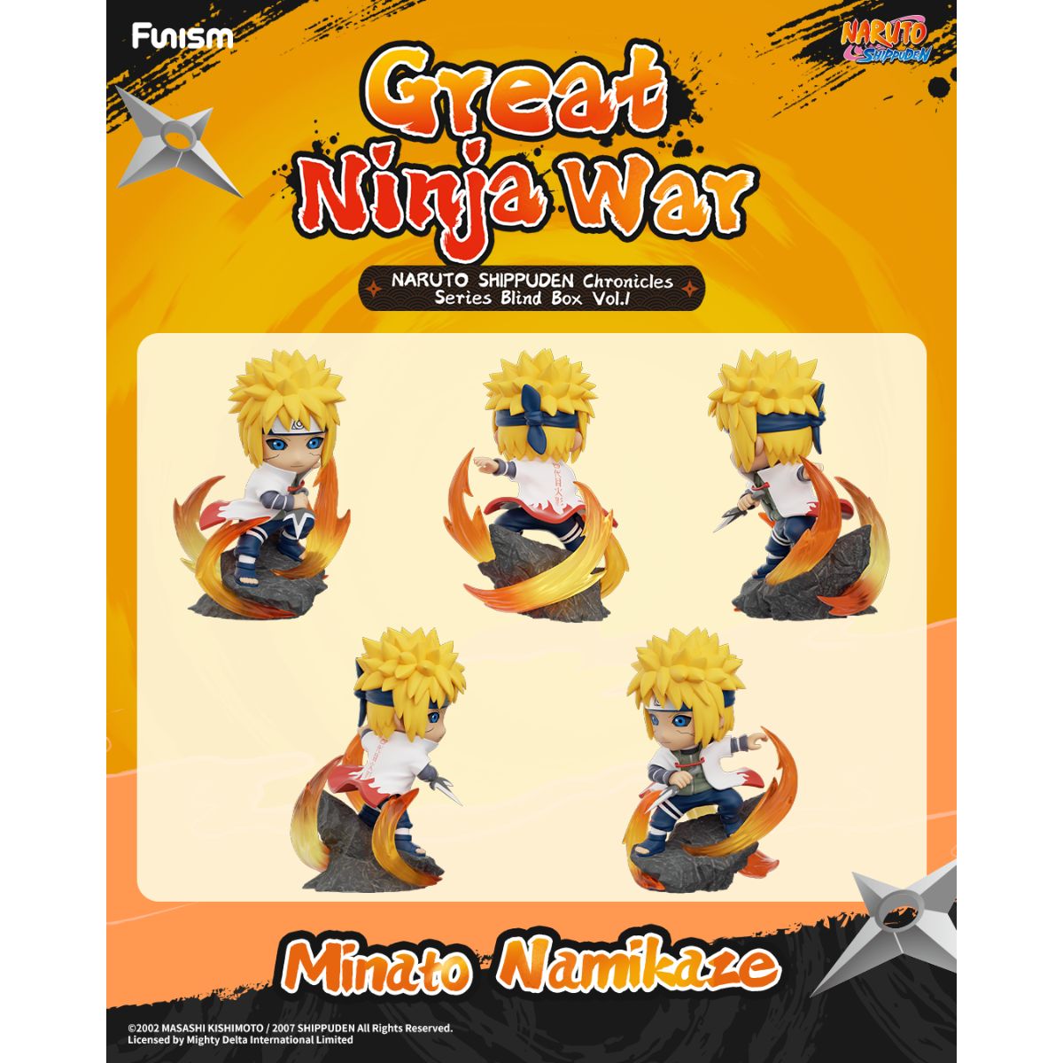 Đồ Chơi Mô Hình Naruto Shippuden Chronicles Great Ninja War Vol.1 FUNISM MX2133