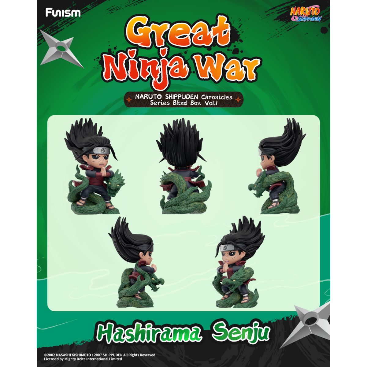 Đồ Chơi Mô Hình Naruto Shippuden Chronicles Great Ninja War Vol.1 FUNISM MX2133