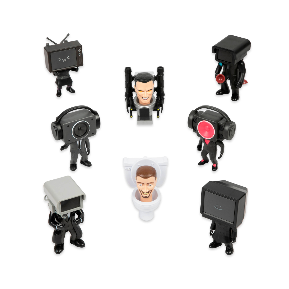 Miniature Figures - Series 1 SKIBIDI TOILET ST1300 - Mô hình Blind Box nhân vật mini